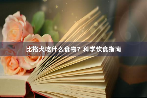比格犬吃什么食物？科学饮食指南