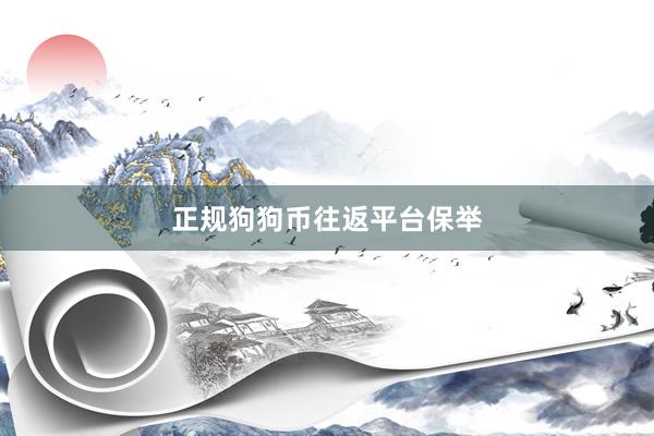 正规狗狗币往返平台保举